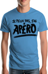 Tee-Shirt Homme Je peux pas, j'ai apéro