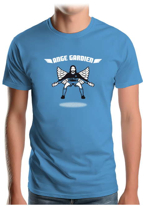 T-Shirt Homme Foot Ange Gardien