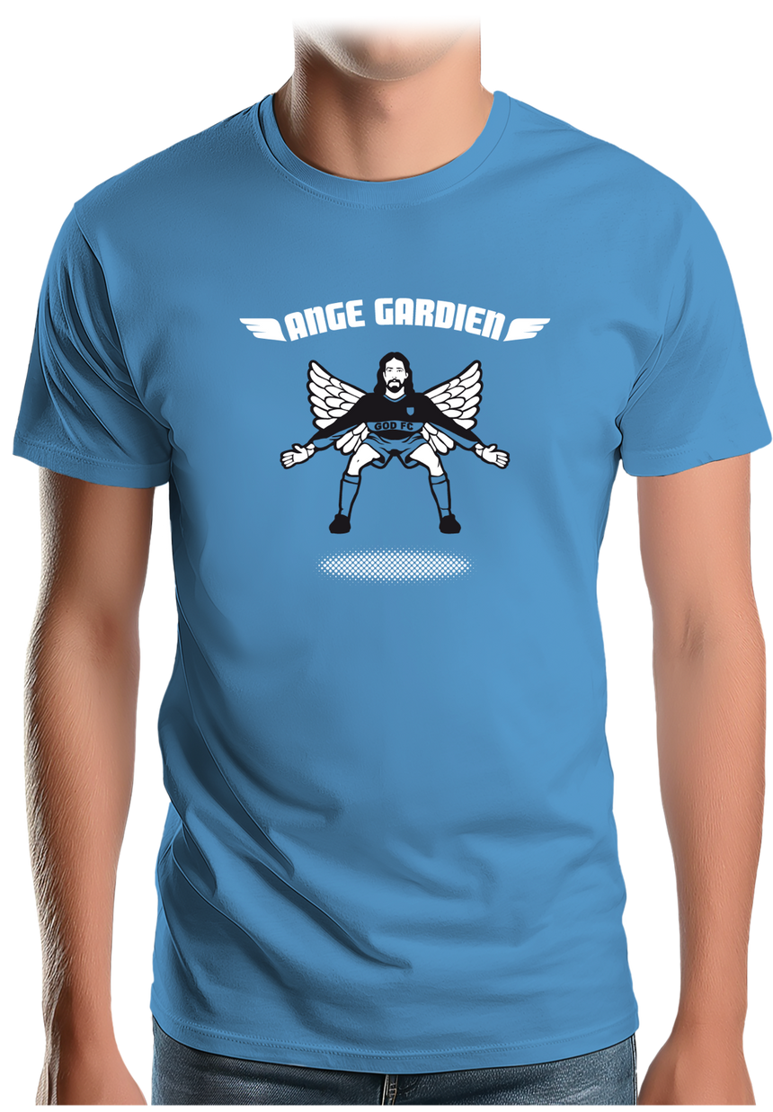 T-Shirt Homme Foot Ange Gardien