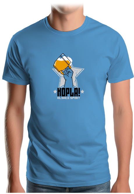 T-Shirt Homme Hopla Alsace Spirit