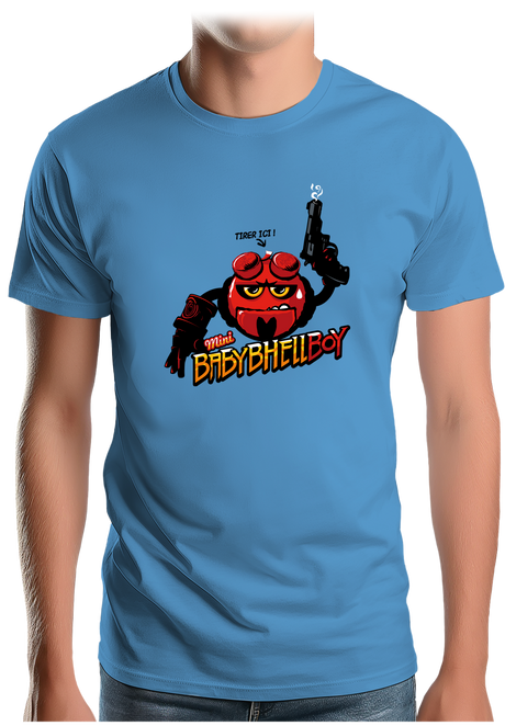 T-Shirt Homme Baby Hell boy fromage à déguster
