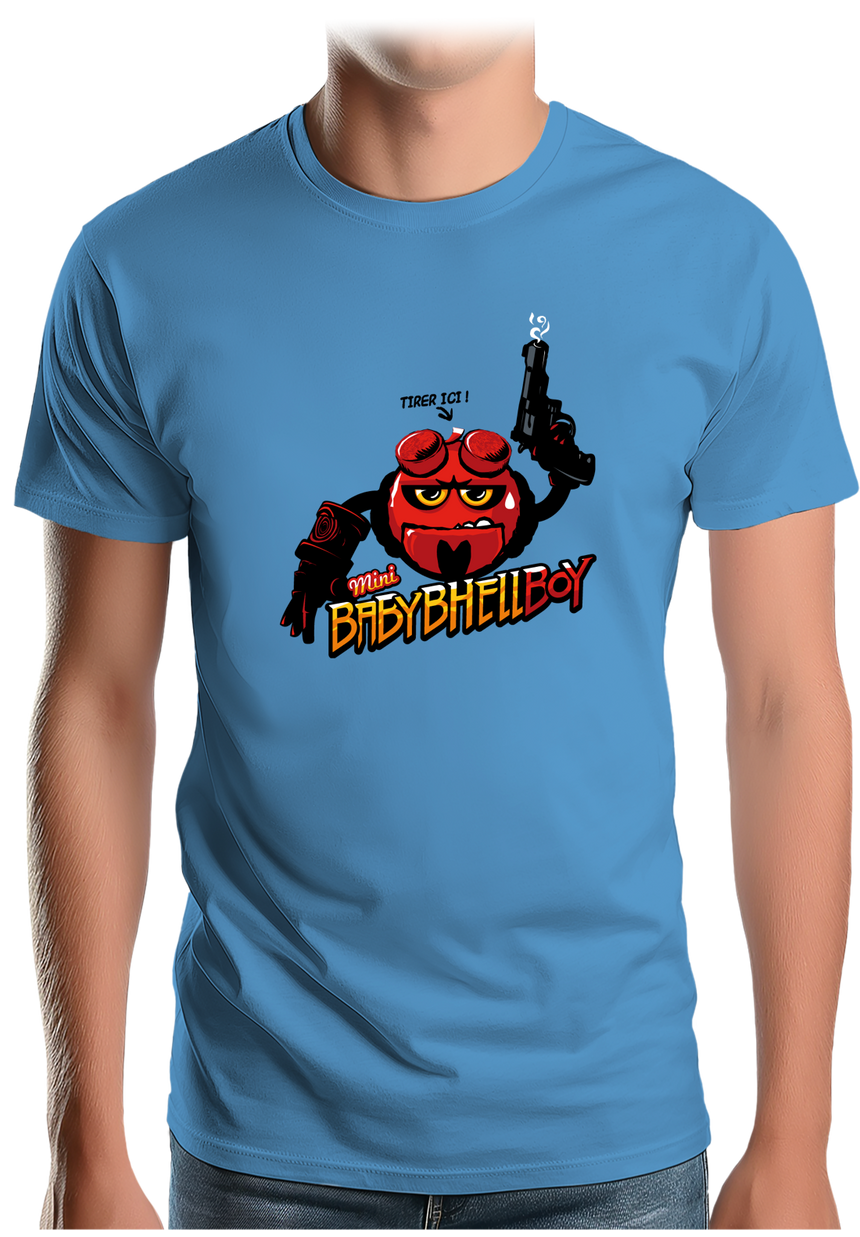 T-Shirt Homme Fromage Baby Hell boy