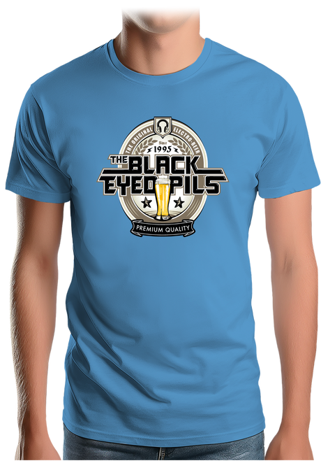 T-Shirt Homme Bière Black Eyed Pils