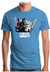 T-Shirt Homme Le coté obscur des chats