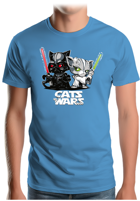 T-Shirt Homme Le coté obscur des chats