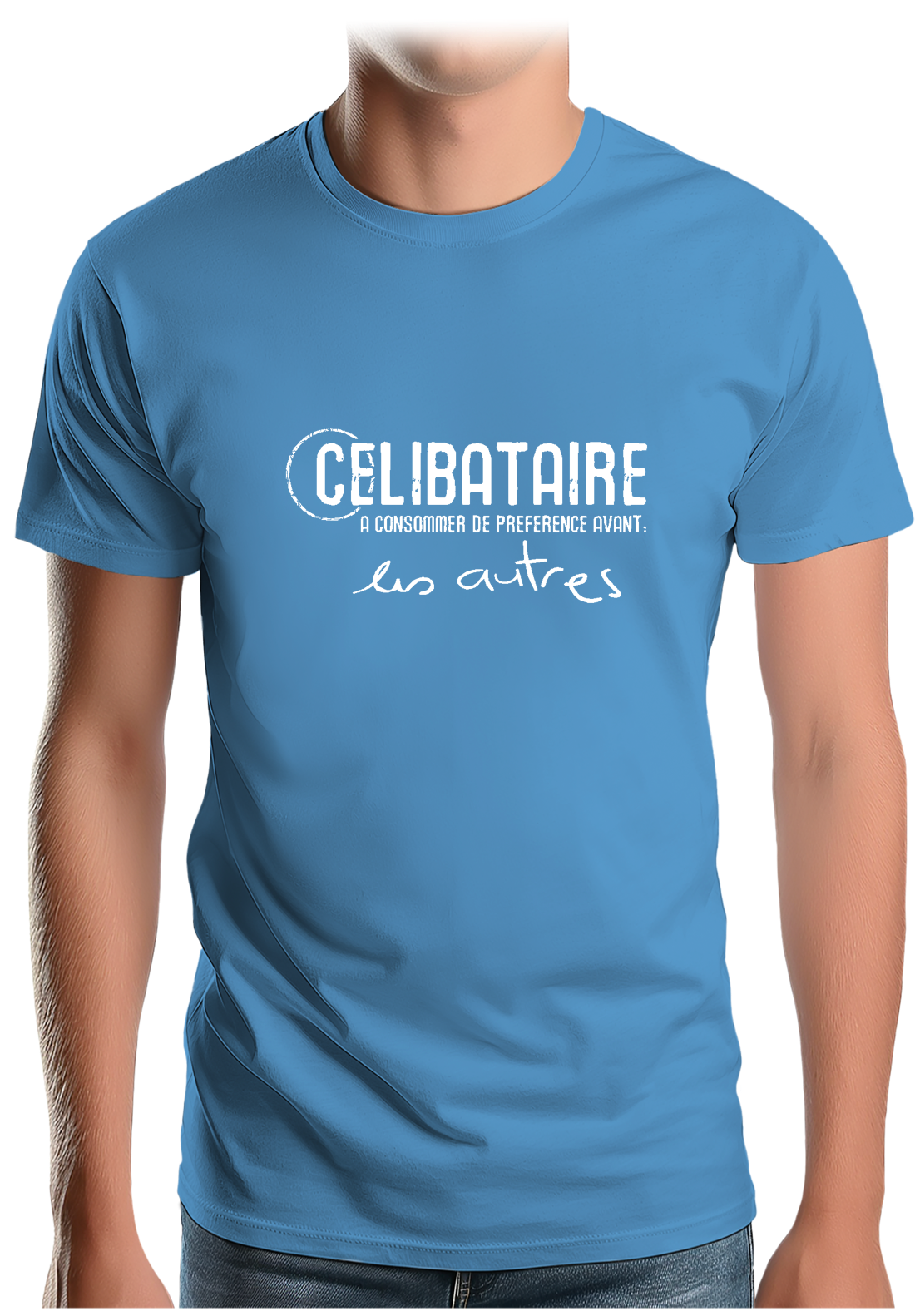 T-Shirt Homme Célibataire à consommer avant les autres