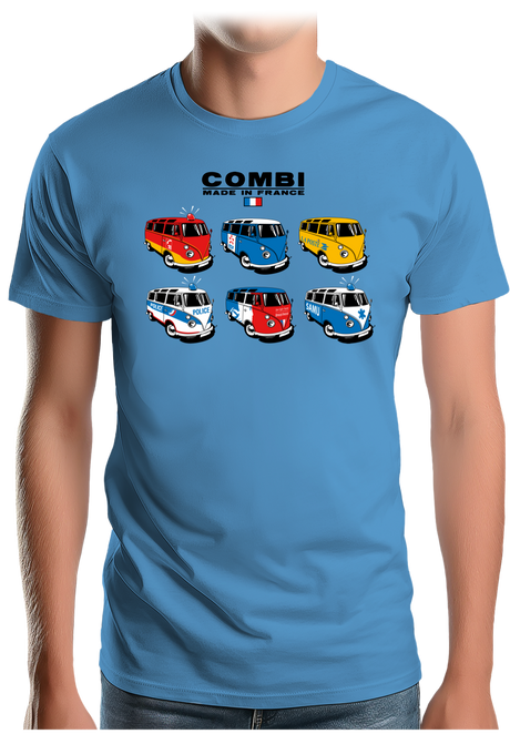 T-Shirt Homme Les combis van France
