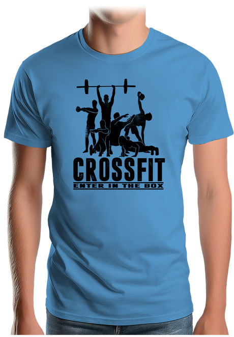 T-Shirt Homme Entrer dans le monde du Crossfit