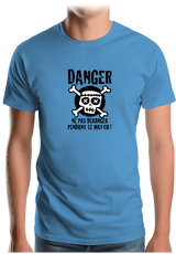 T-Shirt Homme Danger match ne pas déranger