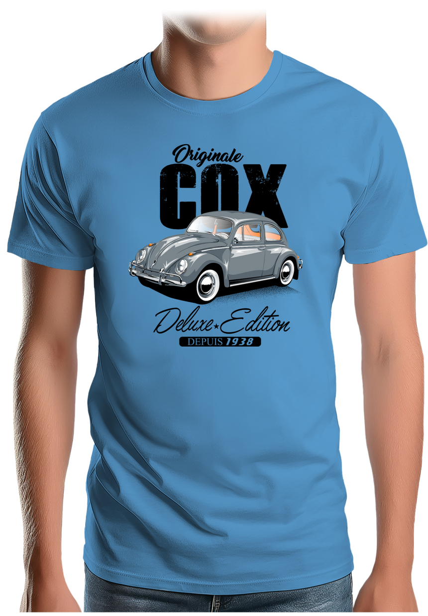T-Shirt Homme Voiture Coccinelle deluxe édition