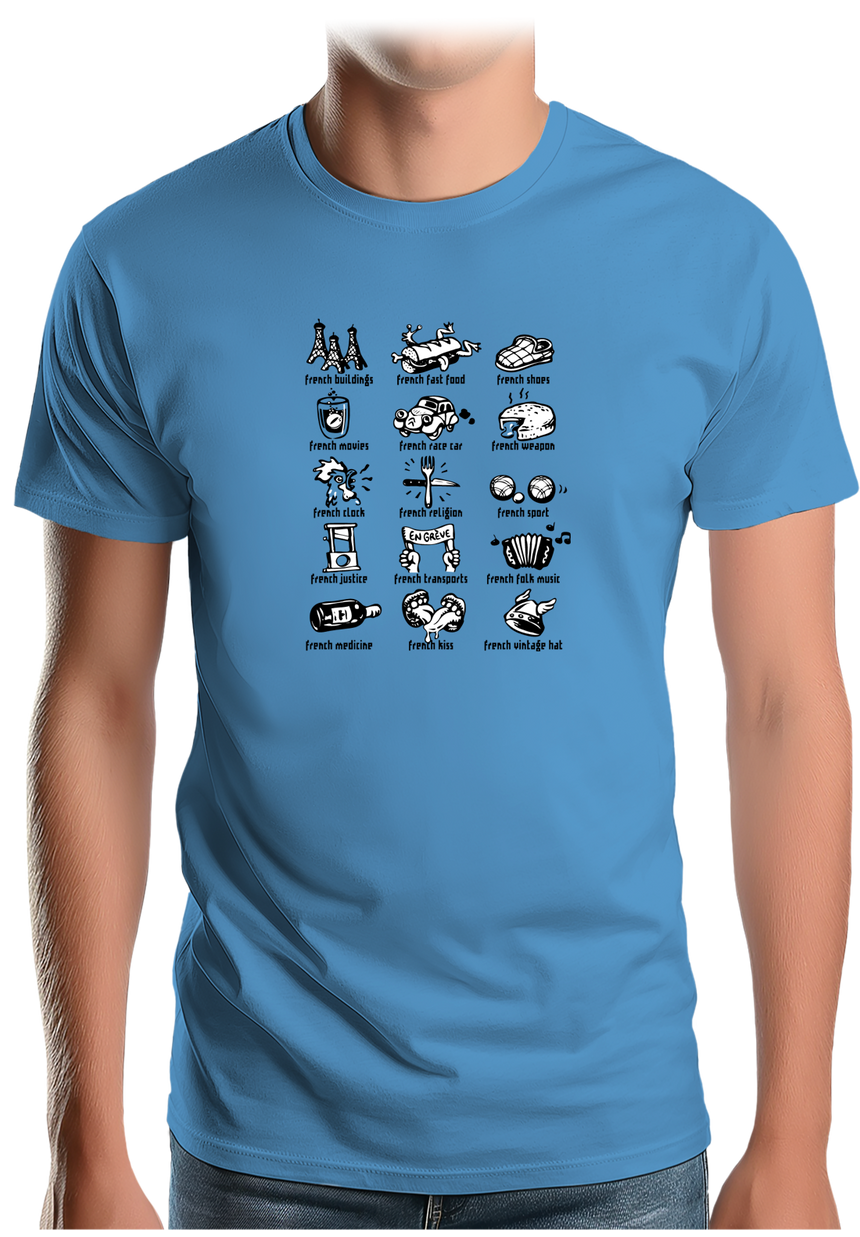 T-Shirt Homme French Symbol