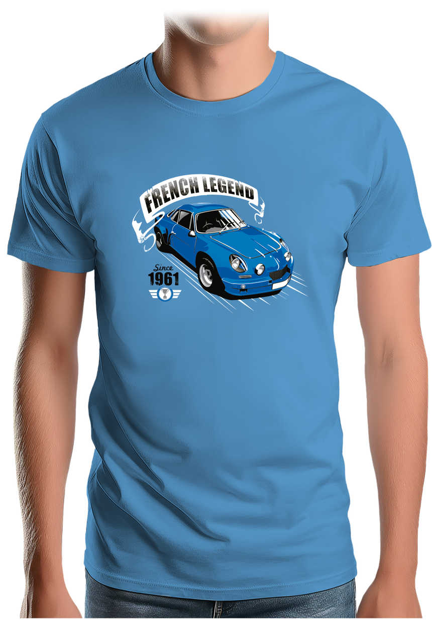 T-Shirt Homme Voiture French Legend 1961