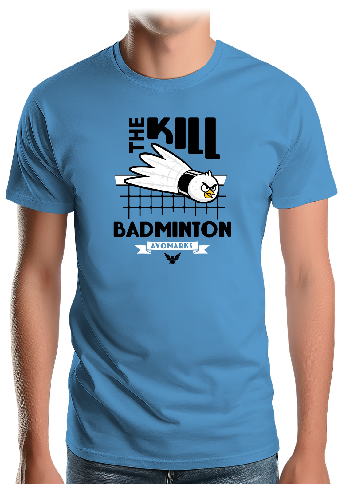 T-Shirt Homme Kill Badminton