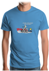 T-Shirt Homme Motard transmission fils