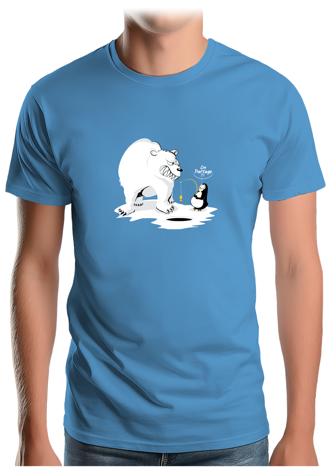 T-Shirt Homme Alors on partage