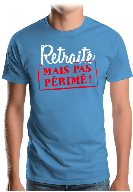 T-Shirt Homme Retraité mais pas périmé