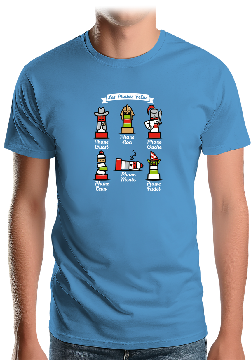 T-Shirt Homme Les 06 phares felus