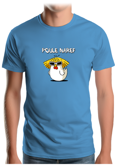 T-Shirt Homme Poule Naref