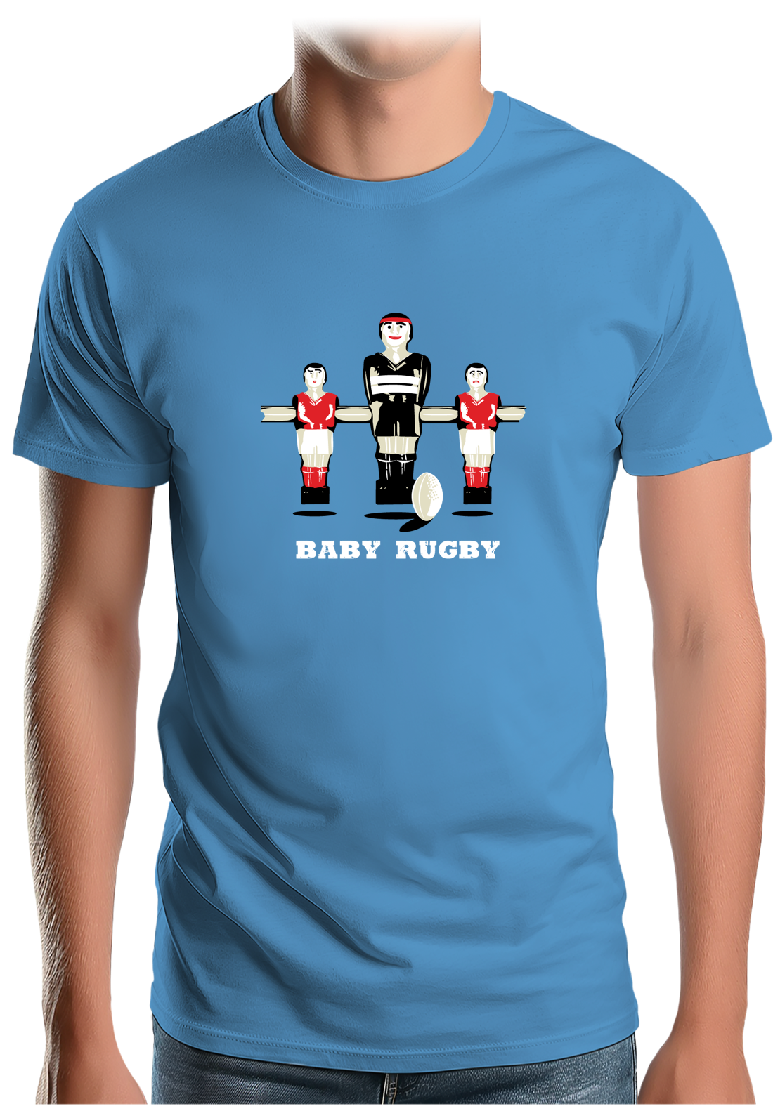 T-Shirt Homme Rugby baby