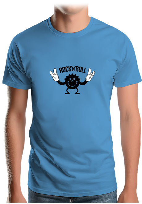 T-Shirt Homme Smile Rock'N'Roll