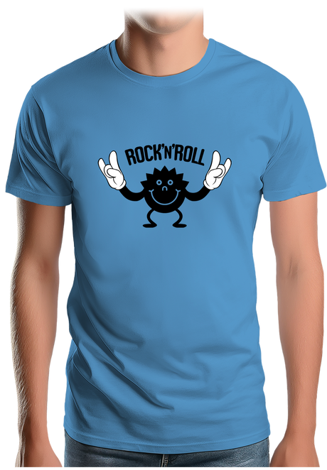 T-Shirt Homme Smile Rock'N'Roll