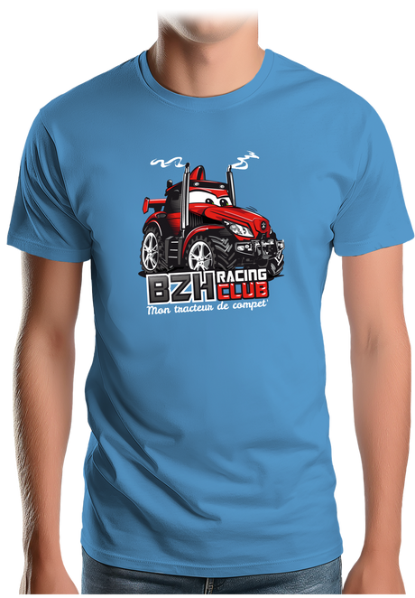 T-Shirt Homme Tracteur breton de compétition