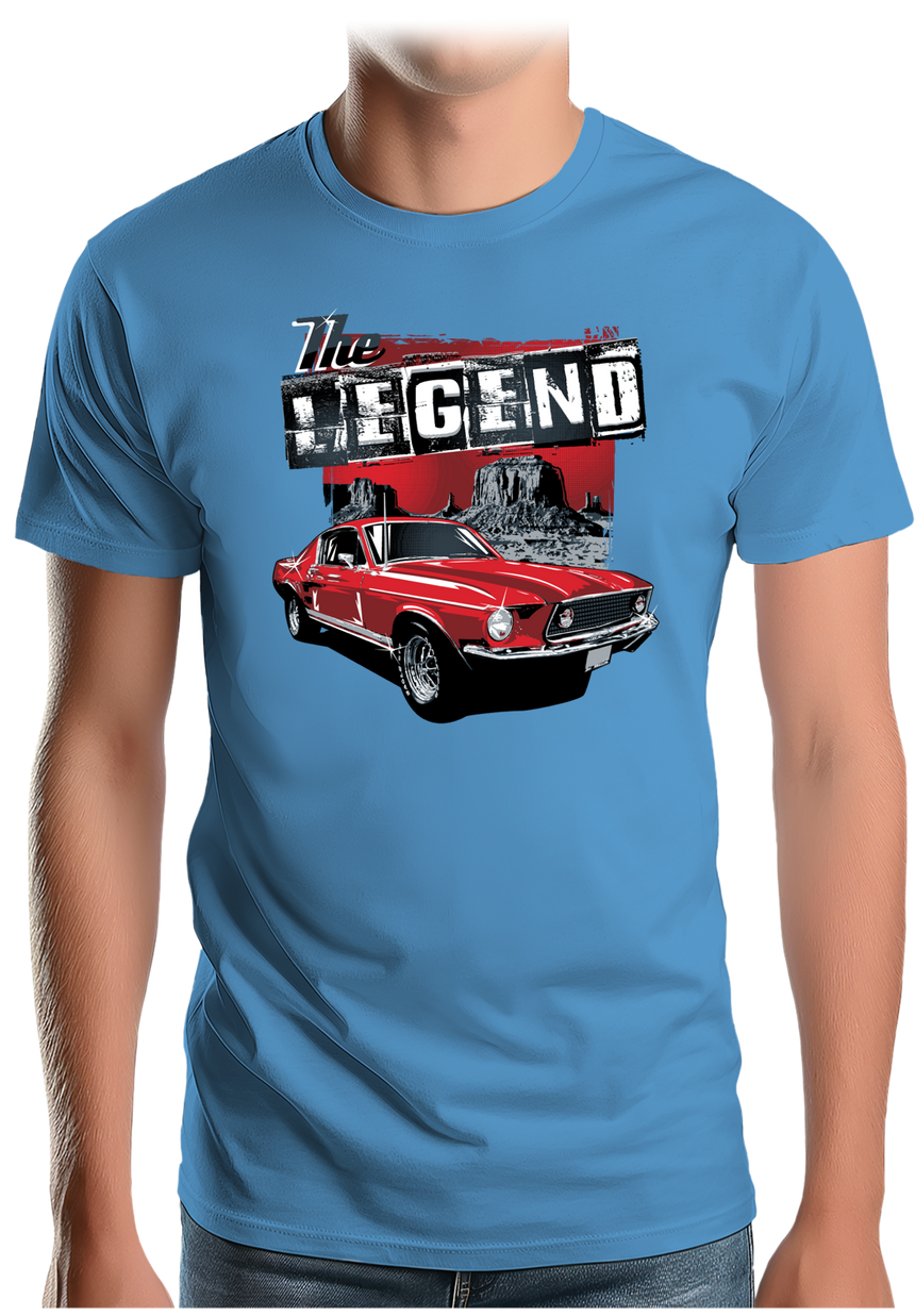 T-Shirt Homme Voiture The Fastback Legend