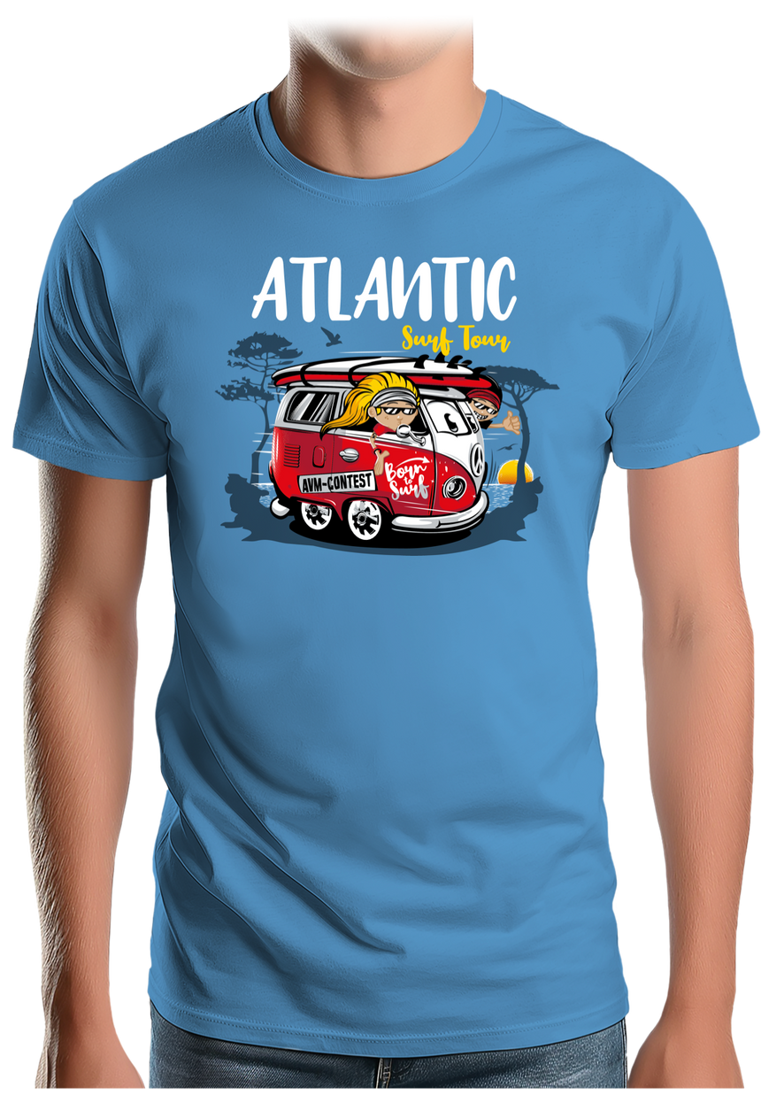 T-Shirt Homme Le van des surfeurs