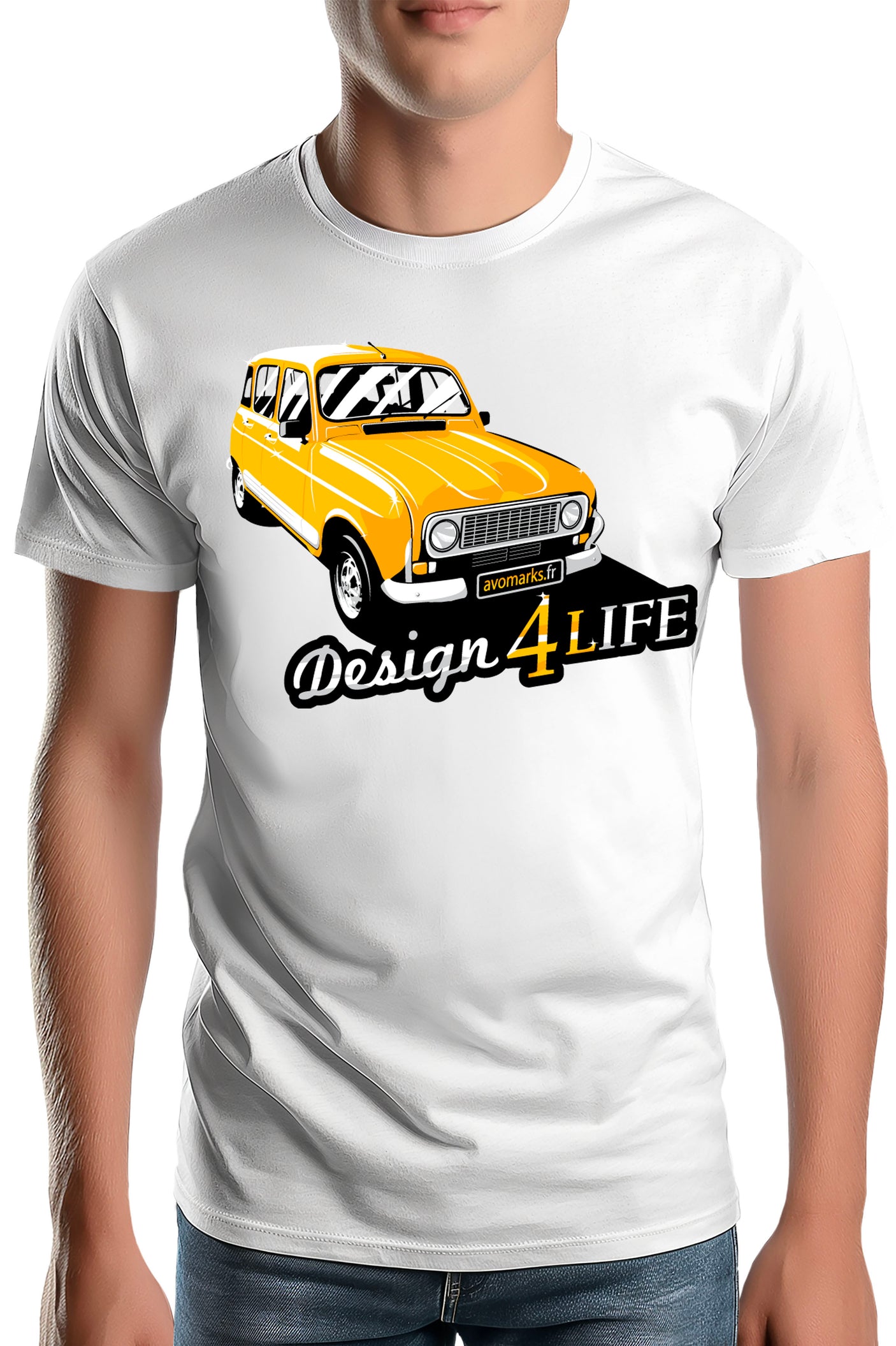 Tee-Shirt Homme Design 4L