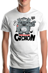 Tee-Shirt Homme Veritable Caractere De Cochon