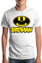 Tee-Shirt Homme Le super hero du badmington