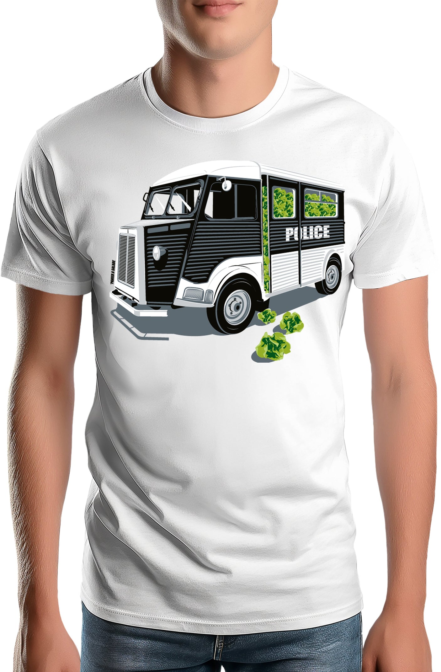 T-Shirt Homme Panier A Salade : type H