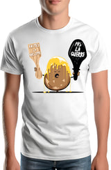 T-Shirt Homme La raclette pas la guerre