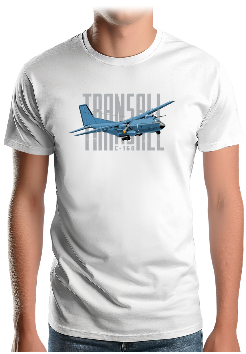 T-Shirt Homme Avion C-160 Transall