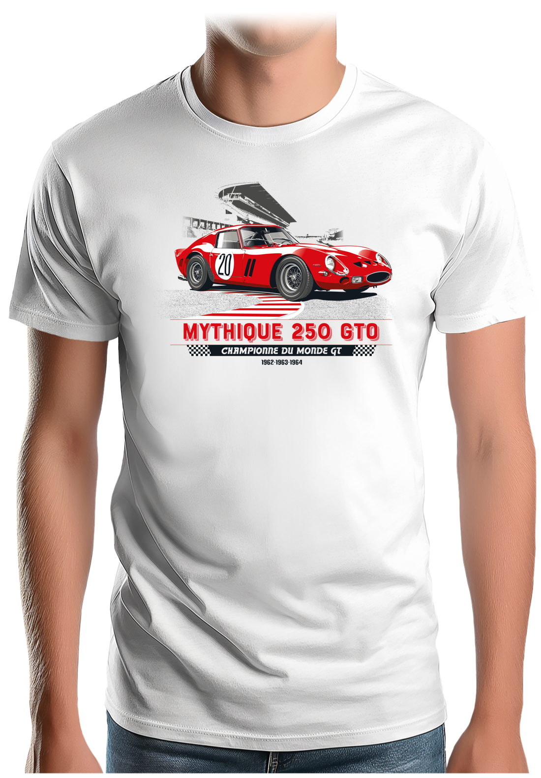 T-Shirt Homme Mythique 250 GTO la championne