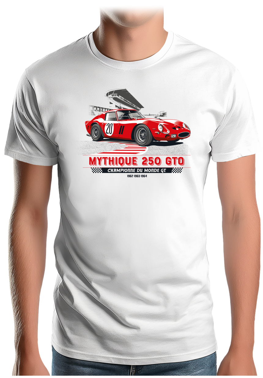 T-Shirt Homme Voiture Mythique 250 GTO
