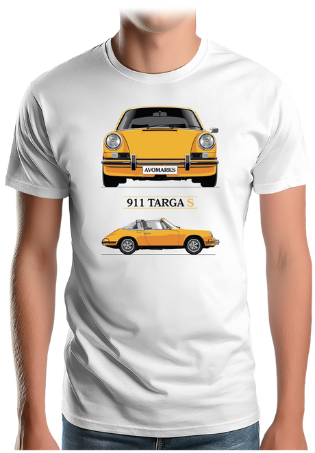 T-Shirt Homme Voiture Targa S
