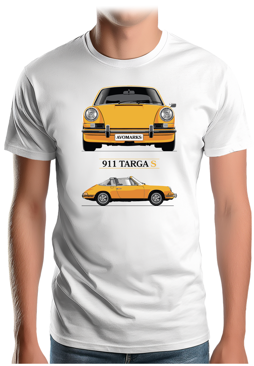 T-Shirt Homme Voiture Targa S
