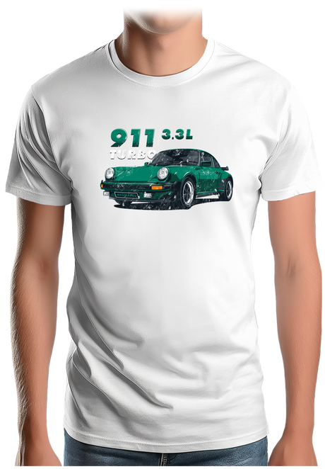 T-Shirt Homme Voiture 911 pelle à tarte