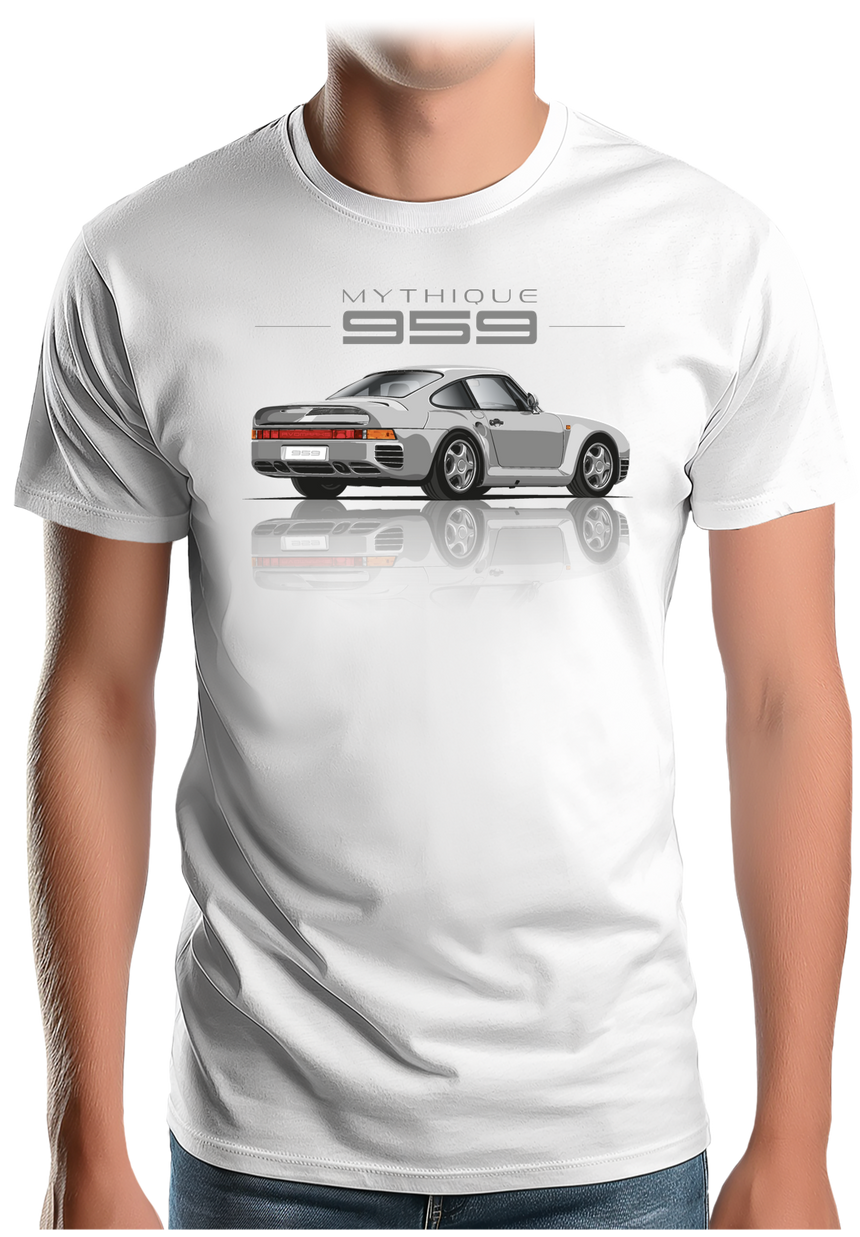 T-Shirt Homme Voiture 959, le début d'un univers
