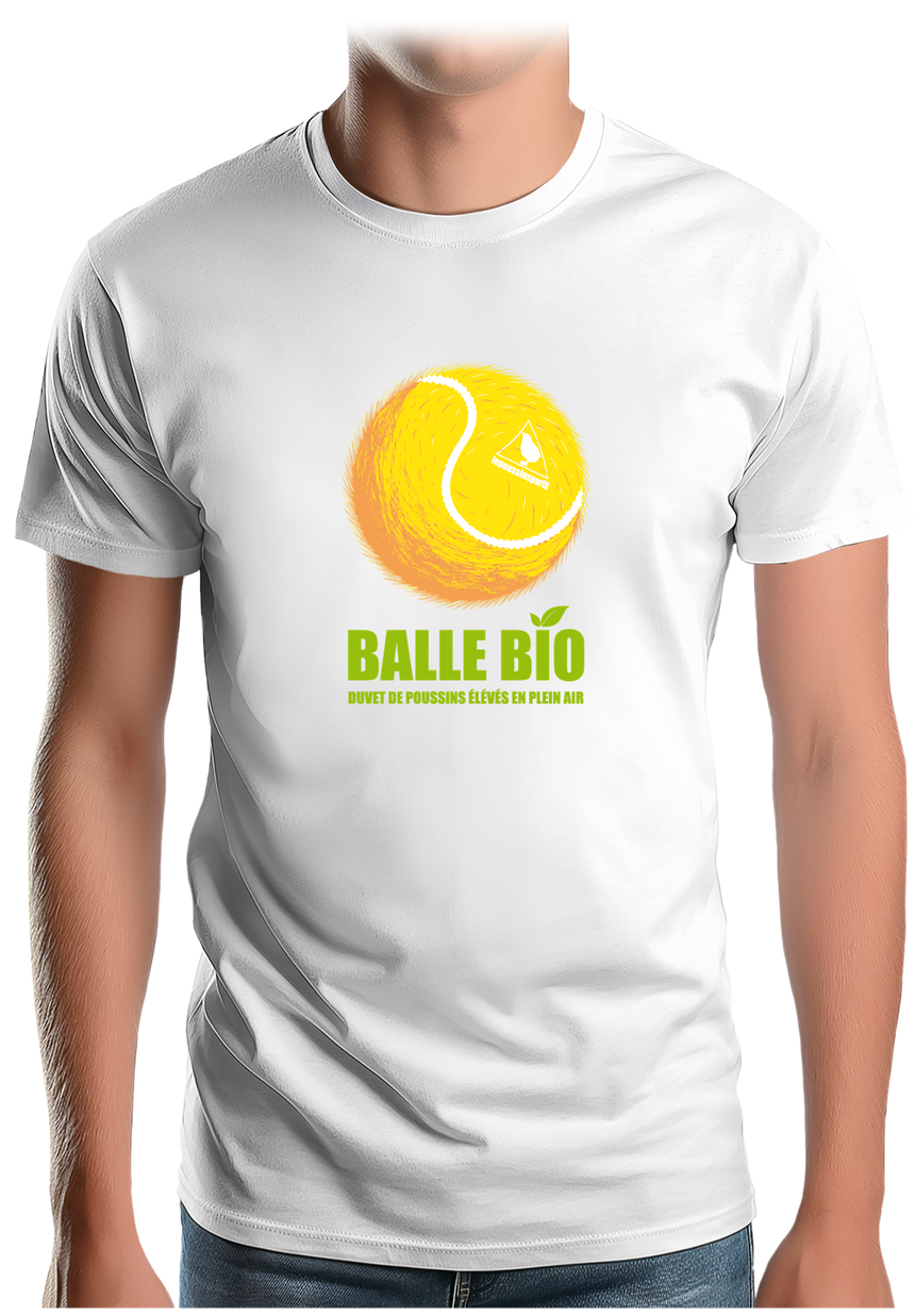 T-Shirt Homme Balle de tennis BIO