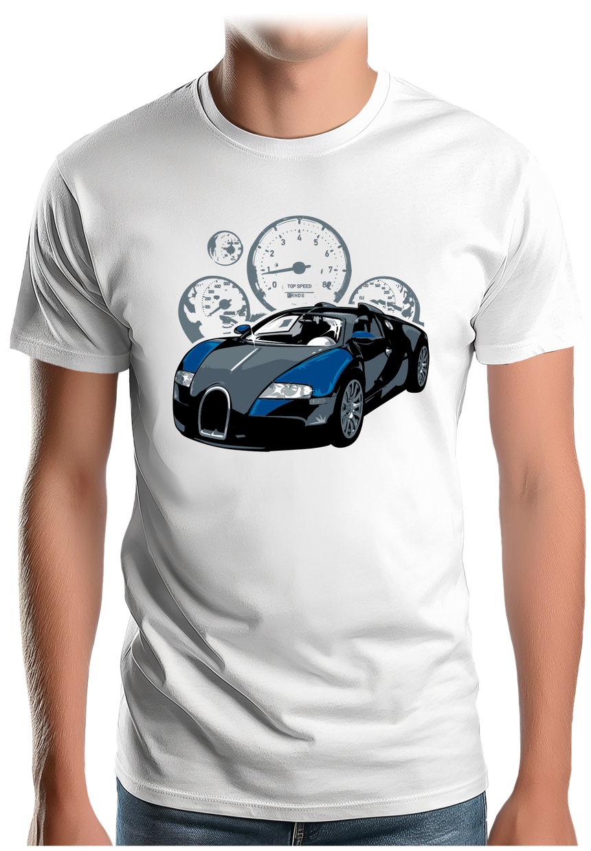 T-Shirt Homme Voiture Top Speed Bug