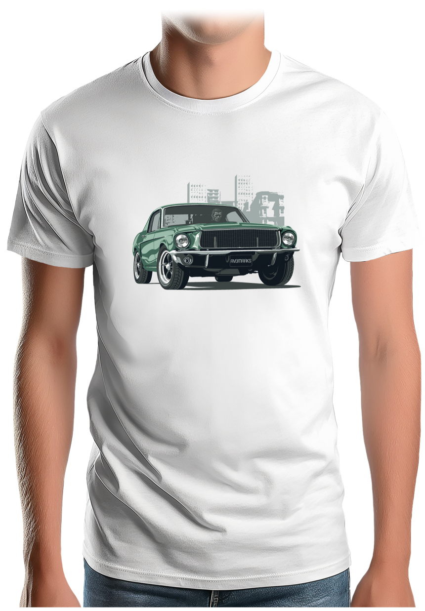 T-Shirt Homme La voiture à McQueen