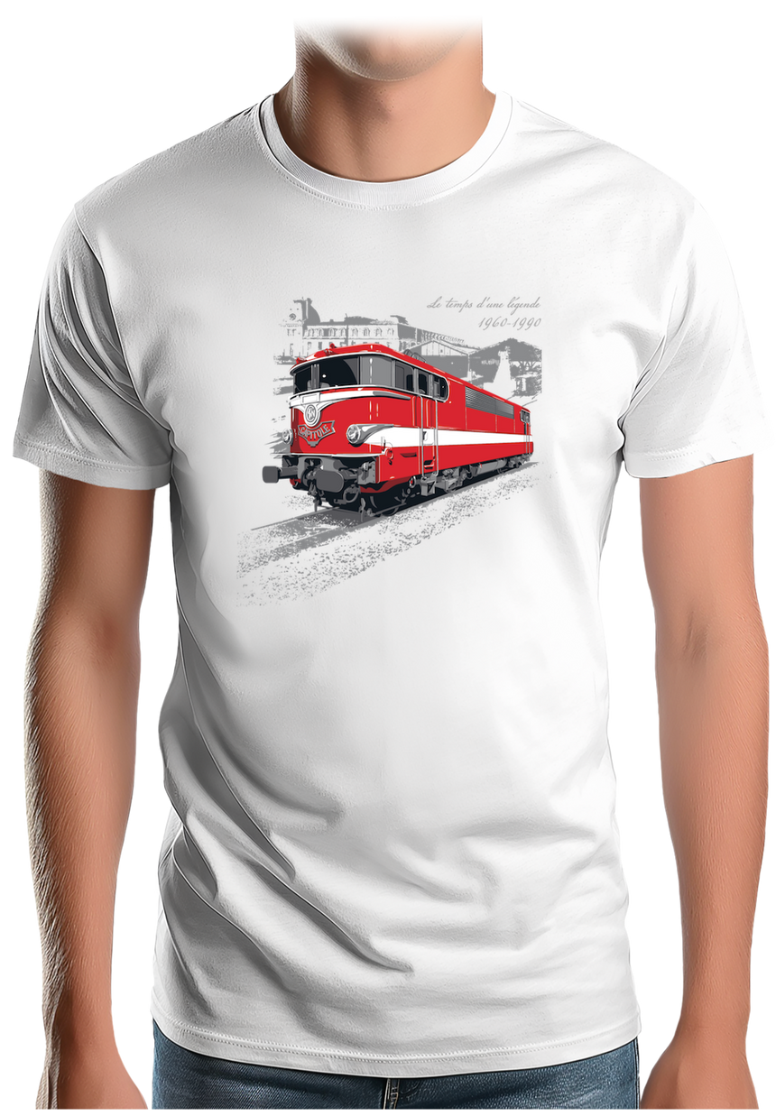 T-Shirt Homme Train La capitole