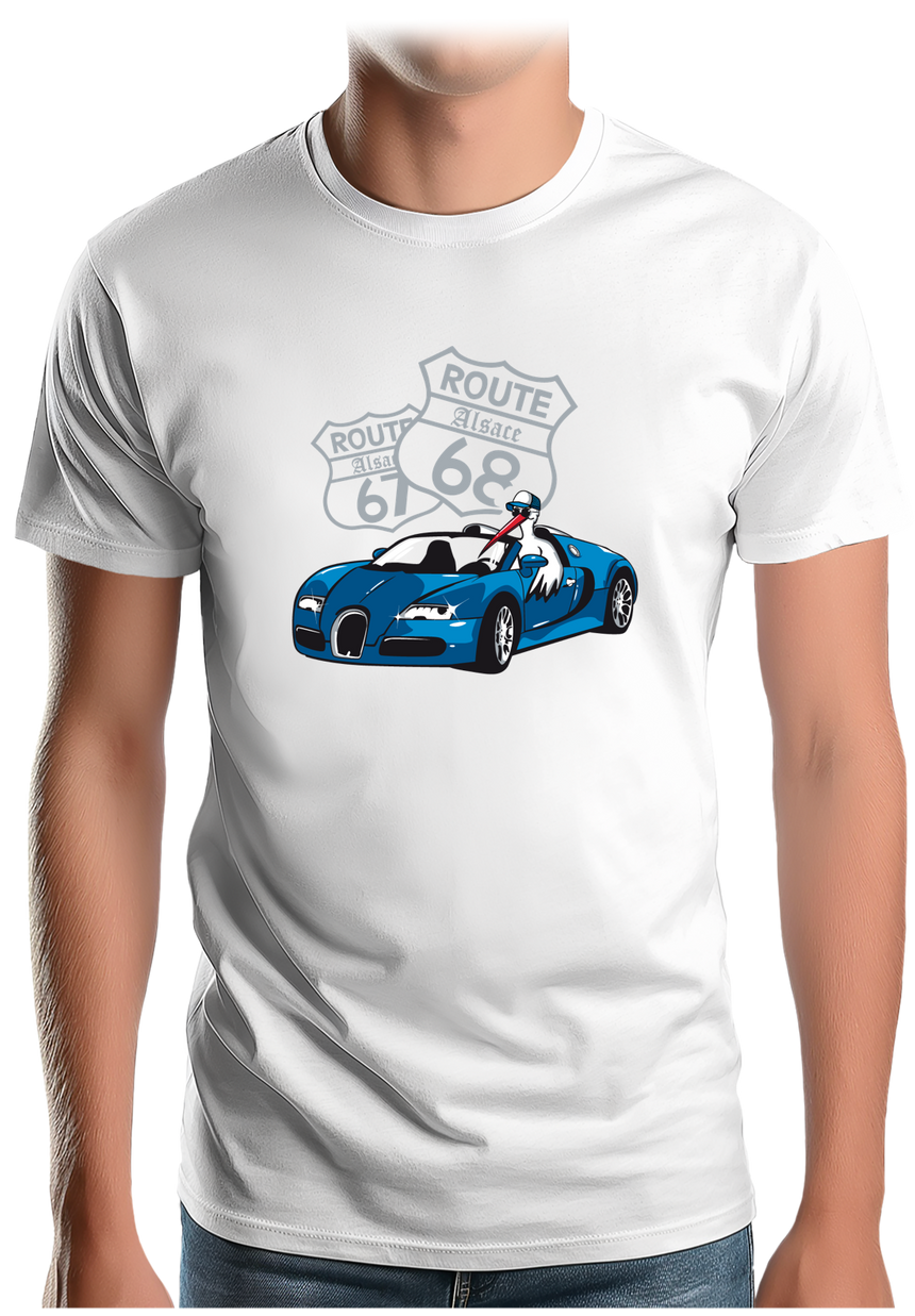 T-Shirt Homme La Route de Molsheim