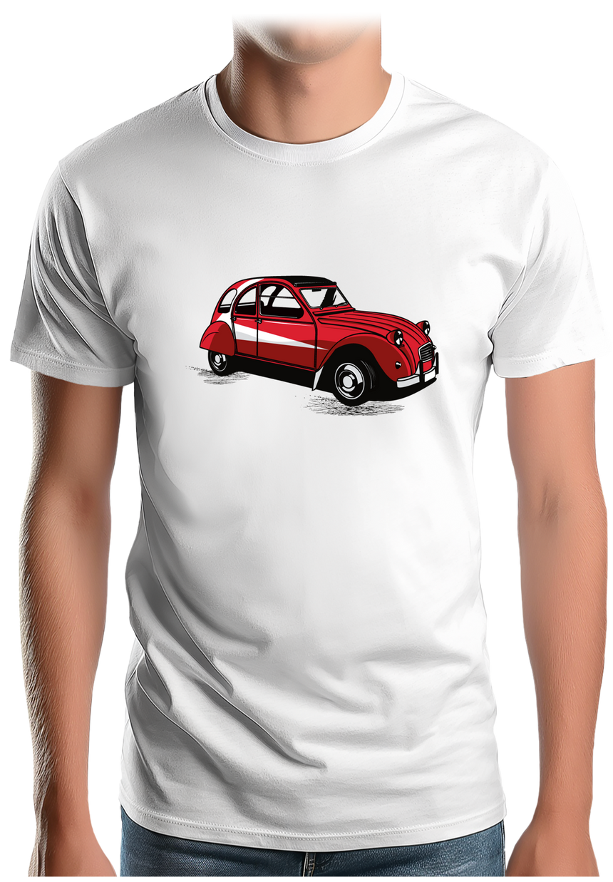 T-Shirt Homme Voiture 2CV de Starsky