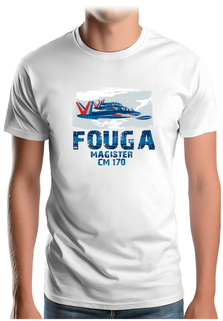 T-Shirt Homme Avion Fouga Magister