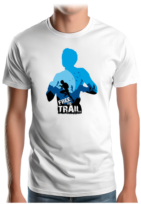 T-Shirt Homme Trail montagne