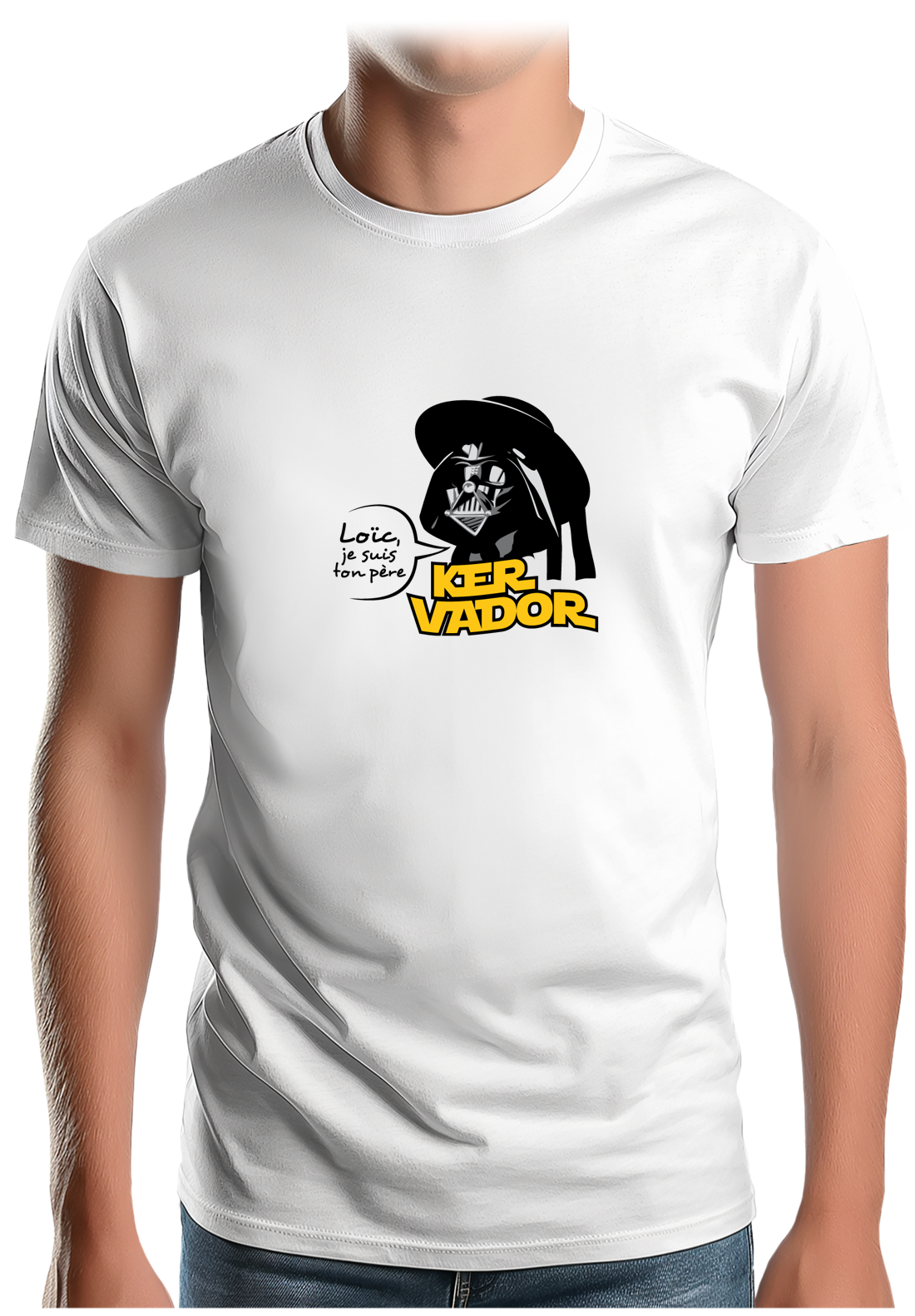 T-Shirt Homme Kervador Et Son Fils Loic