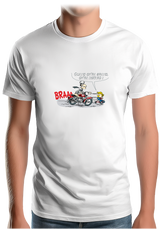 T-Shirt Homme Motard transmission fils